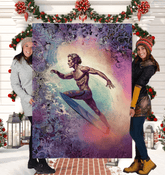 Seaside Fantasy Plush Blanket - Beyond T-shirts